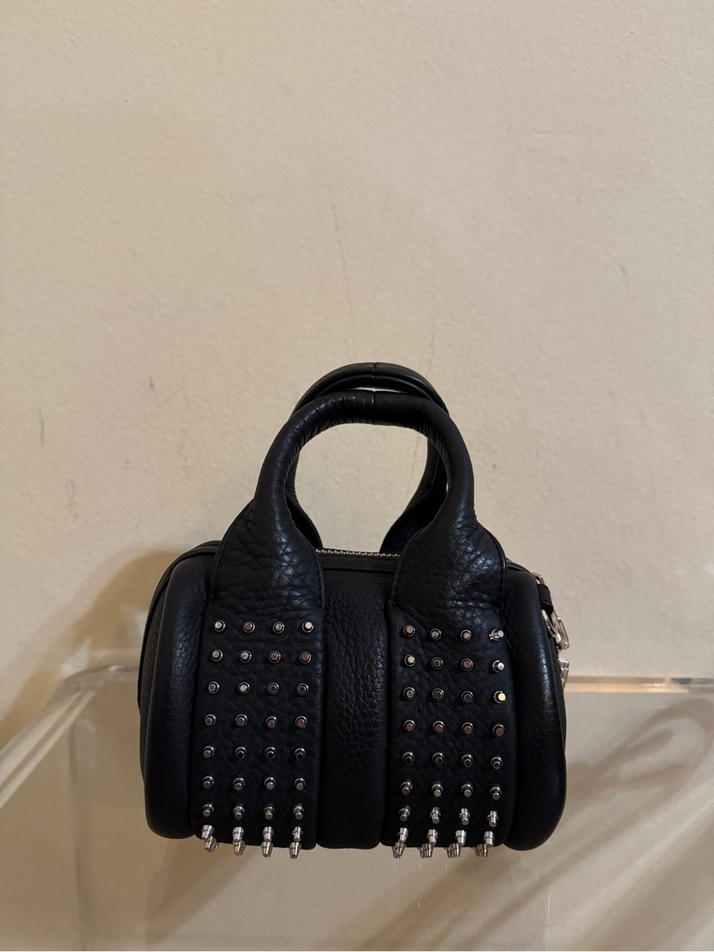 Alexander Wang Baby Rockie Stud Bag Black